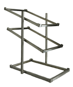 Corbeille à pain étagère 3 haut modèle etrier incl. paniers — Combisteel 7013.2305