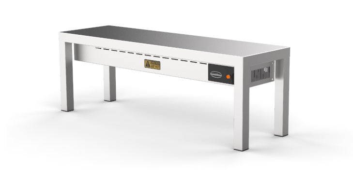 Étagère chauffante en céramique 1 niveaux 1000 3 heaters of 250w — Combisteel 7020.0700