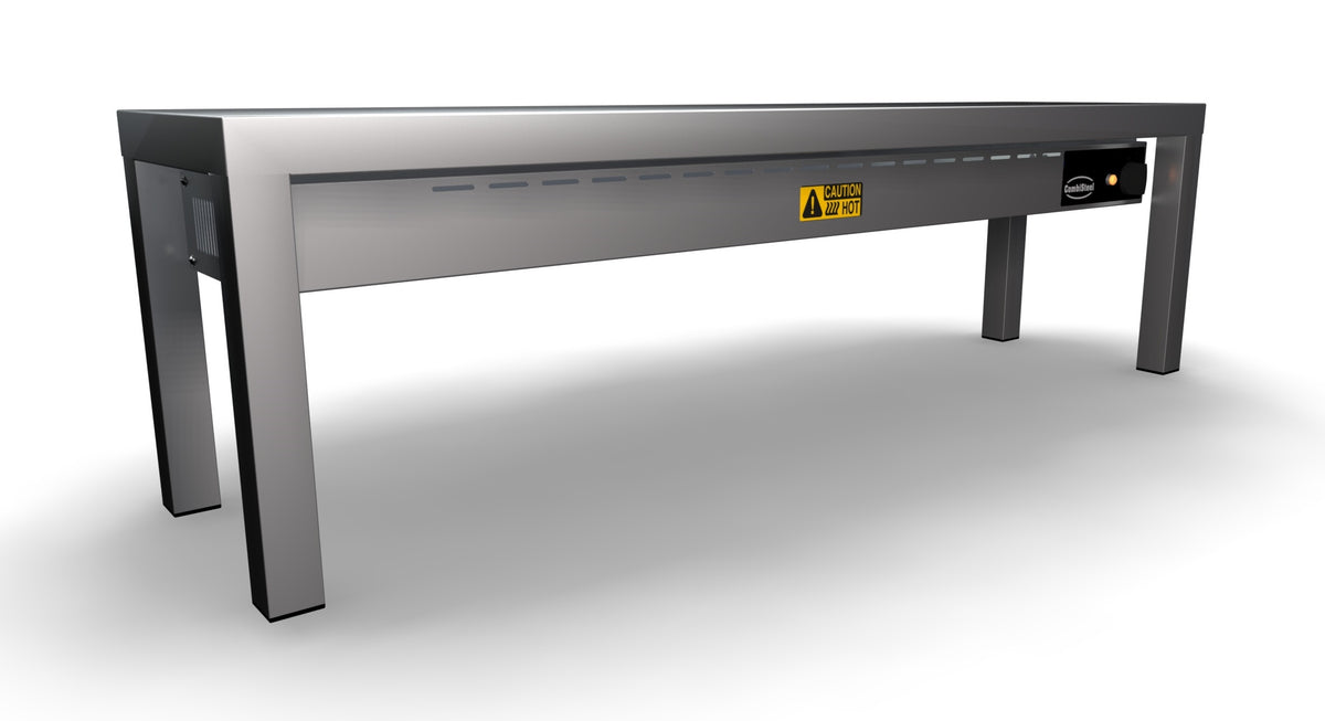 Étagère chauffante en céramique 1 niveaux 1200 3 heaters of 250w — Combisteel 7020.0705