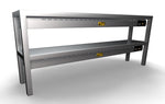Étagère chauffante en céramique 2 niveaux 1600 8 heaters of 250w — Combisteel 7020.0745