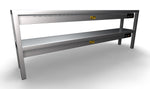 Étagère chauffante en céramique 2 niveaux 1800 10 heaters of 250w — Combisteel 7020.0750