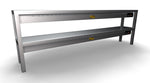 Étagère chauffante en céramique 2 niveaux 2000 12 heaters of 250w — Combisteel 7020.0755