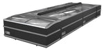 Congélateur bahut pour supermarché noir 1880 dégivrage automatique — Combisteel 7072.0100