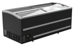 Congélateur bahut pour supermarché noir 2125 dégivrage automatique — Combisteel 7072.0110