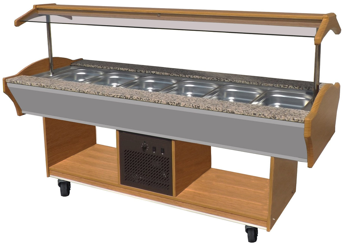 Buffet refrigeré GN 6/1 — Combisteel 7077.0015