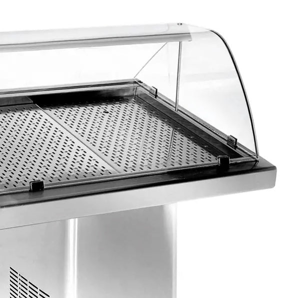 Vitrine réfrigérée de poisson 1.4 — Combisteel 7083.0010