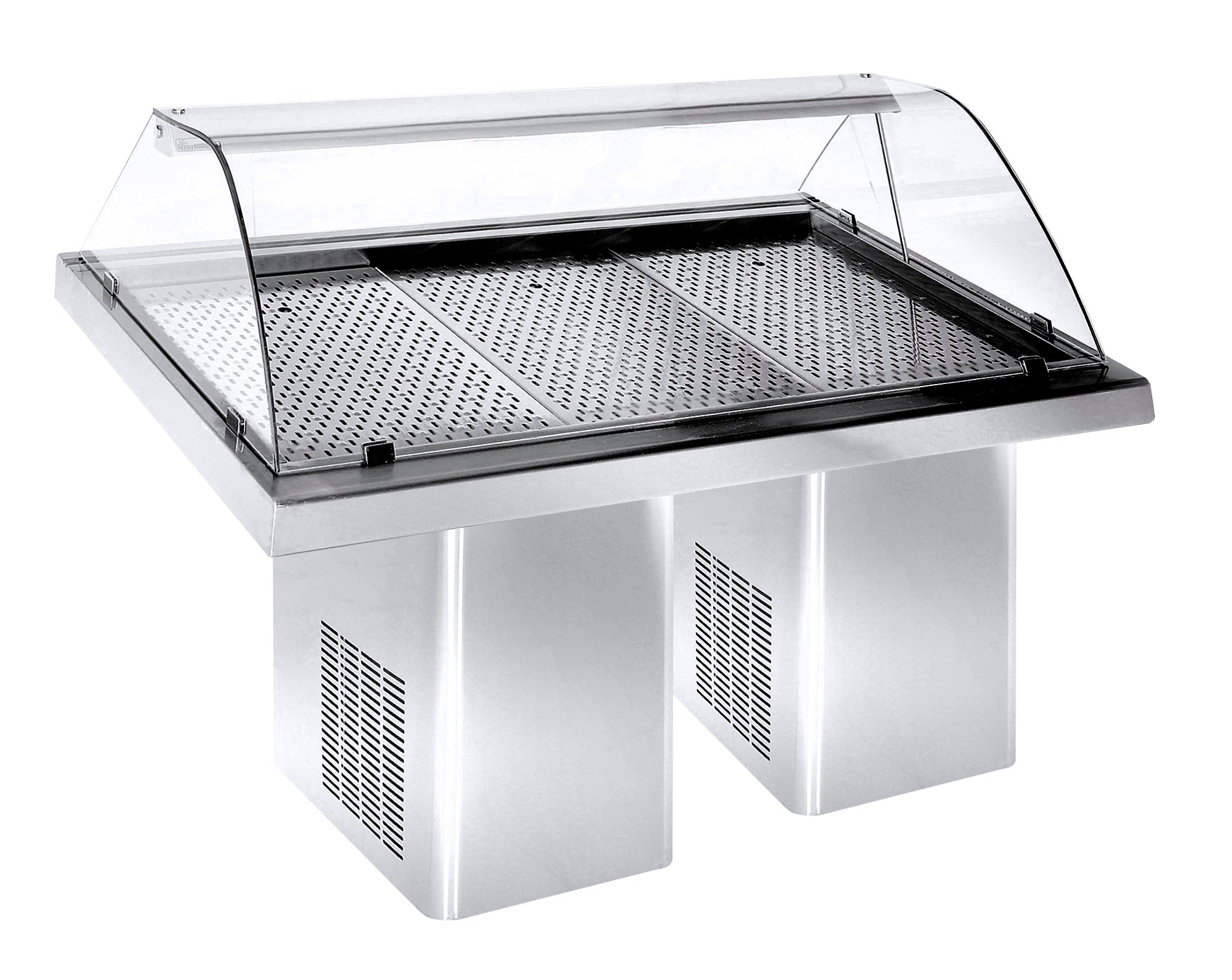 Vitrine réfrigérée de poisson 1.9 — Combisteel 7083.0015
