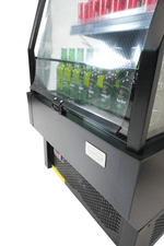 Réfrigérateur noir pour achats impulsifs 165 L — Combisteel 7090.0005