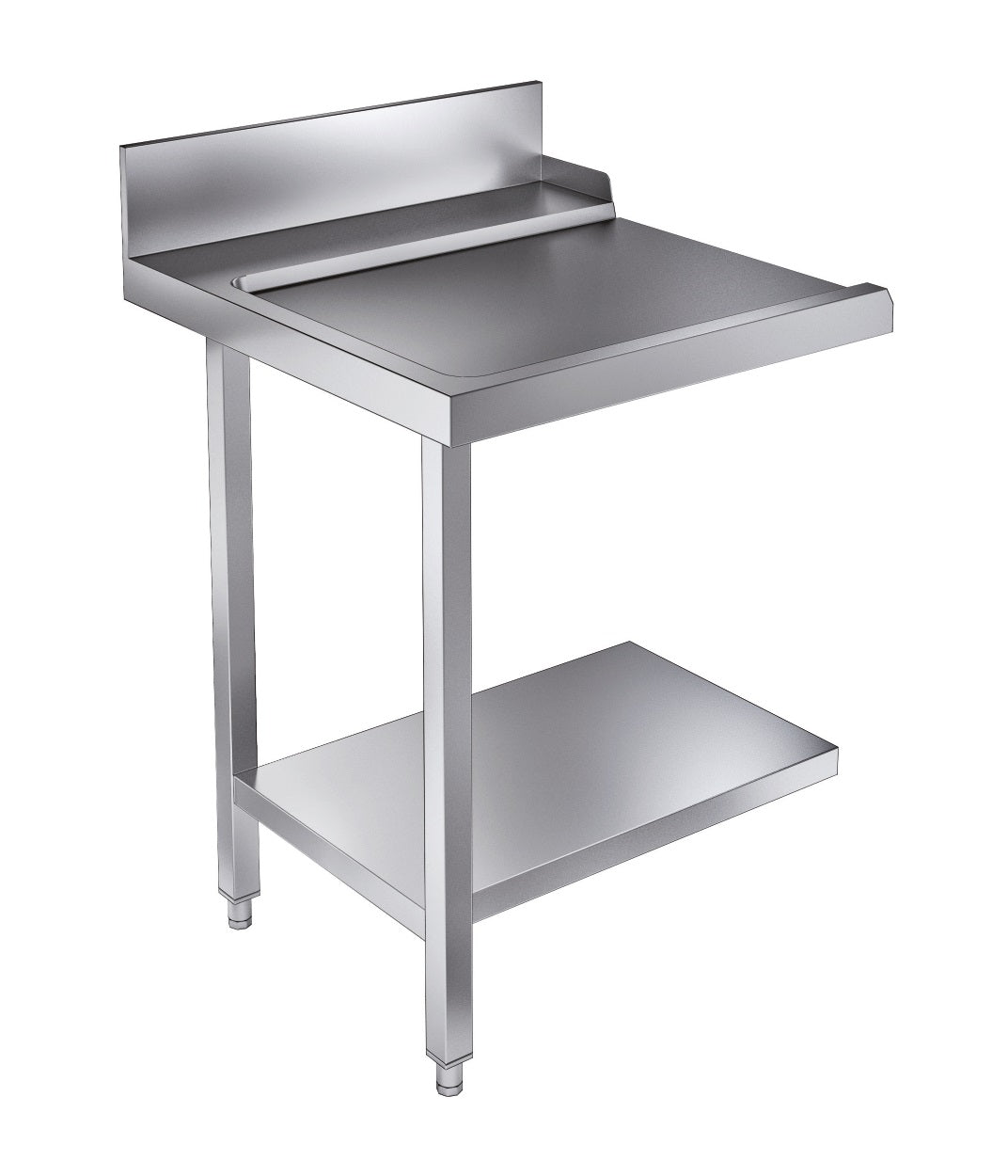 Table d'écoulement étagère 700 à gauche pour 7280.0045-0046 — Combisteel 7106.0025