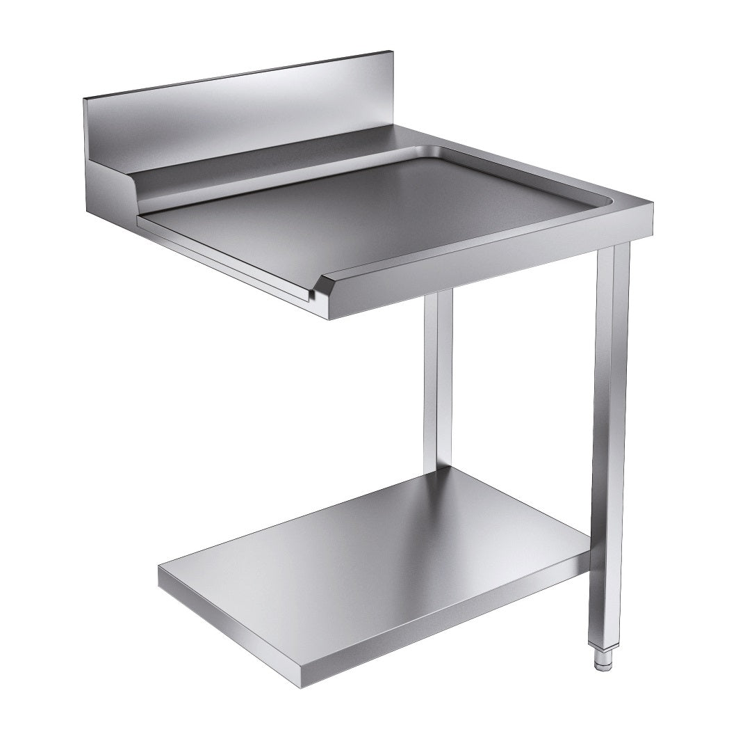 Table d'écoulement étagère 700 à droite pour 7280.0045-0046 — Combisteel 7106.0030