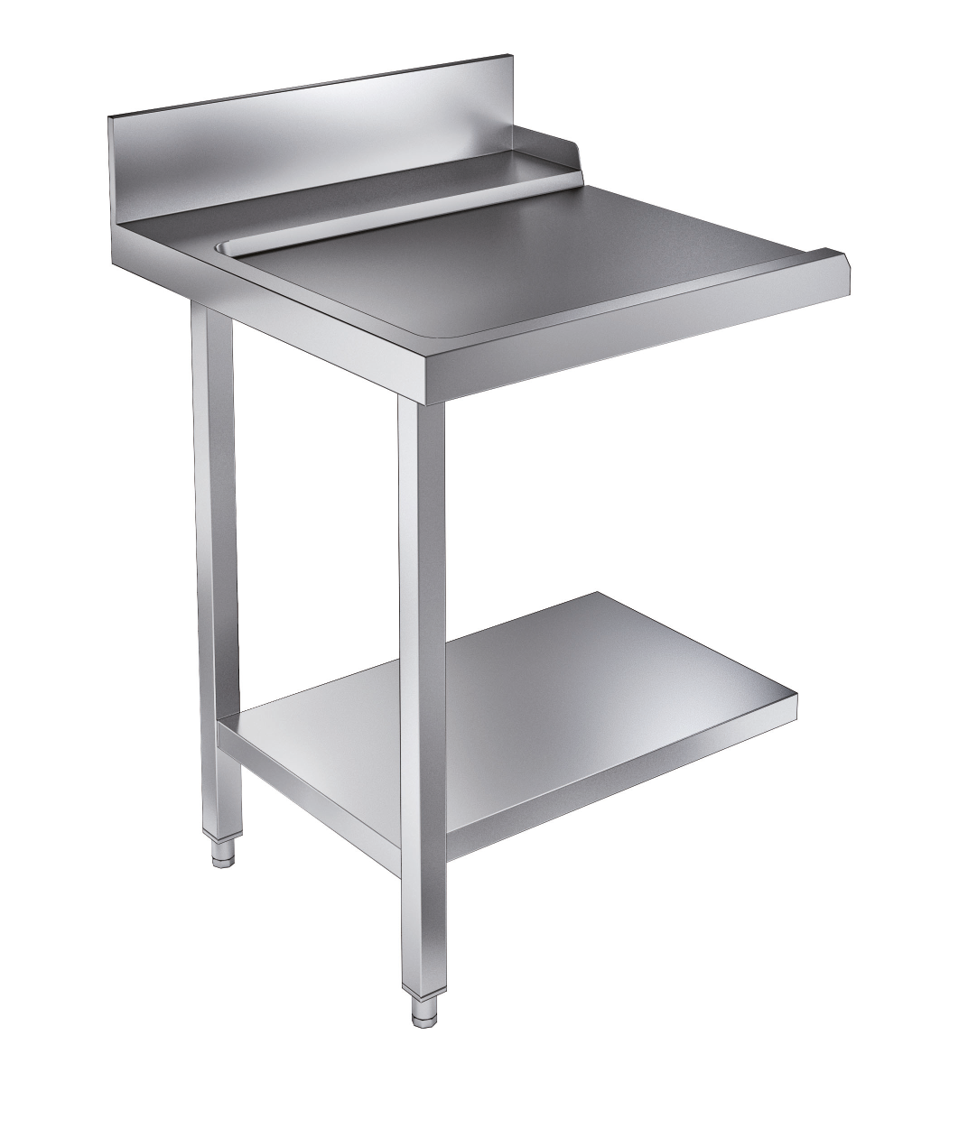 Table d'écoulement étagère 700 à gauche pour 7082.0070-0075 — Combisteel 7106.1025