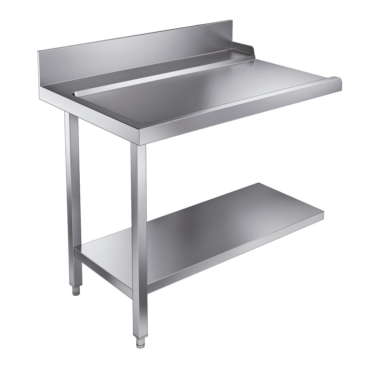 Table d'écoulement étagère 1100 à gauche pour 7082.0070-0075 — Combisteel 7106.1035