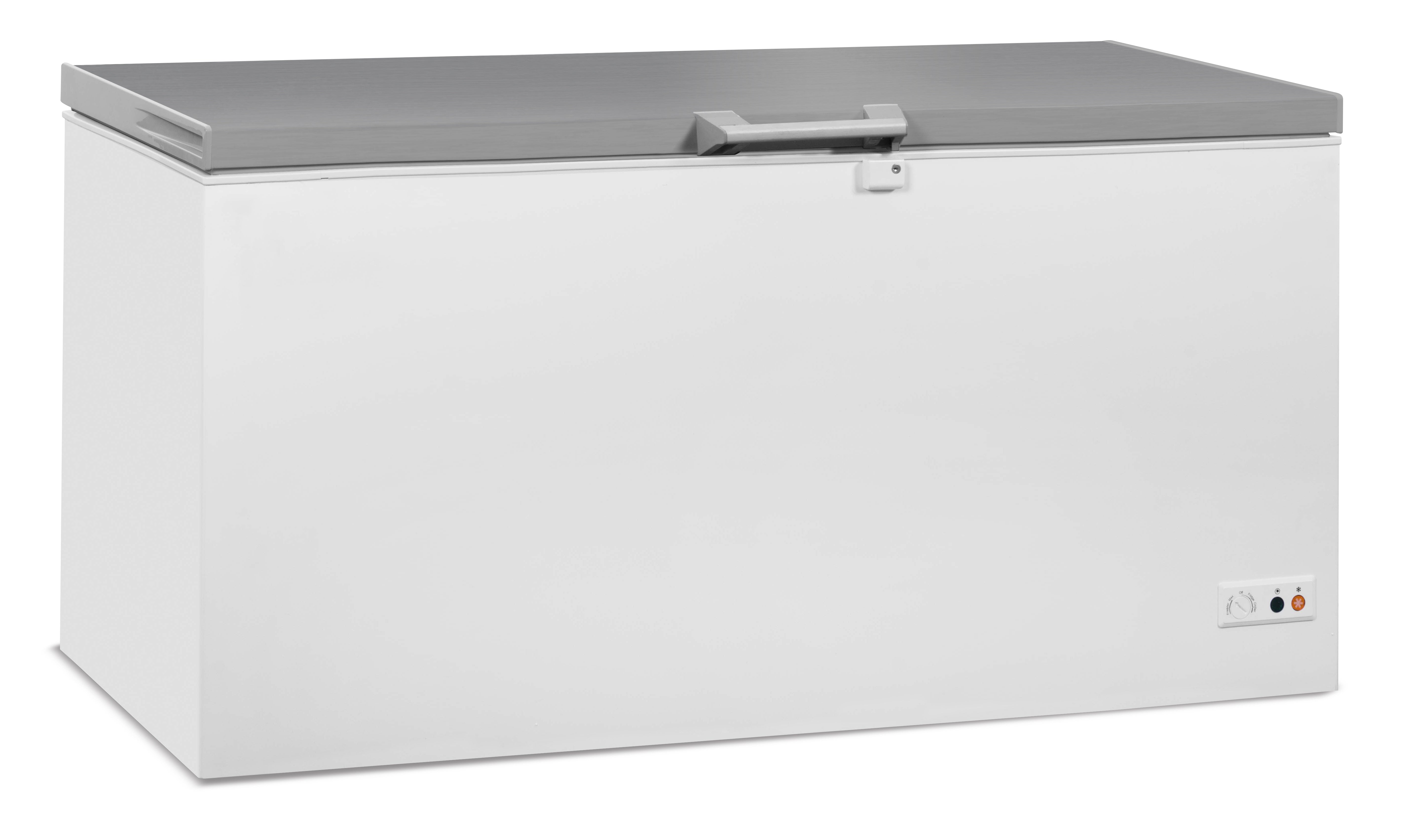 Congélateur bahut couvercle en inox 572 L — Combisteel 7151.1120