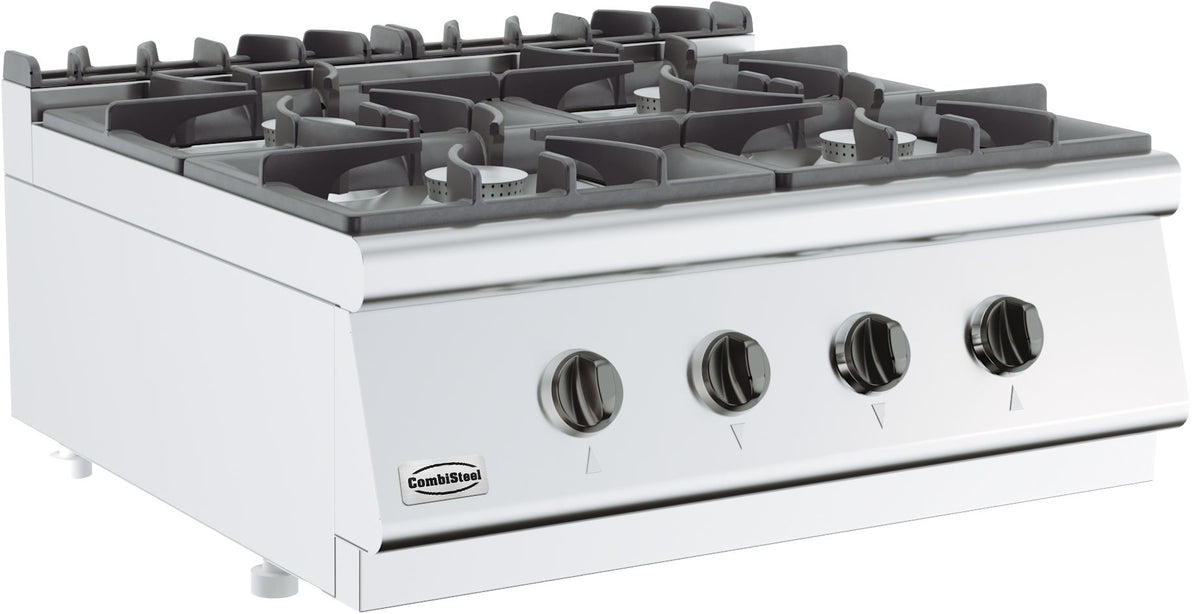 Base 700 cuisiniere a gaz 4 br. — Combisteel 7178.0205