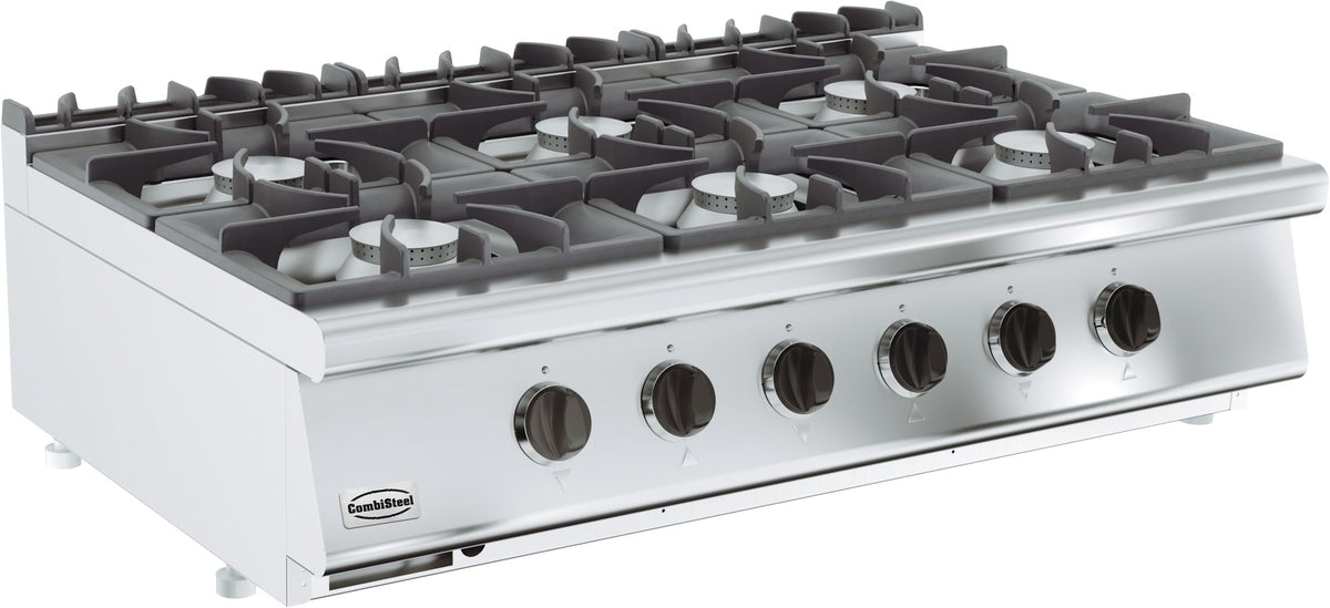Base 700 cuisiniere a gaz 6 br. — Combisteel 7178.0210