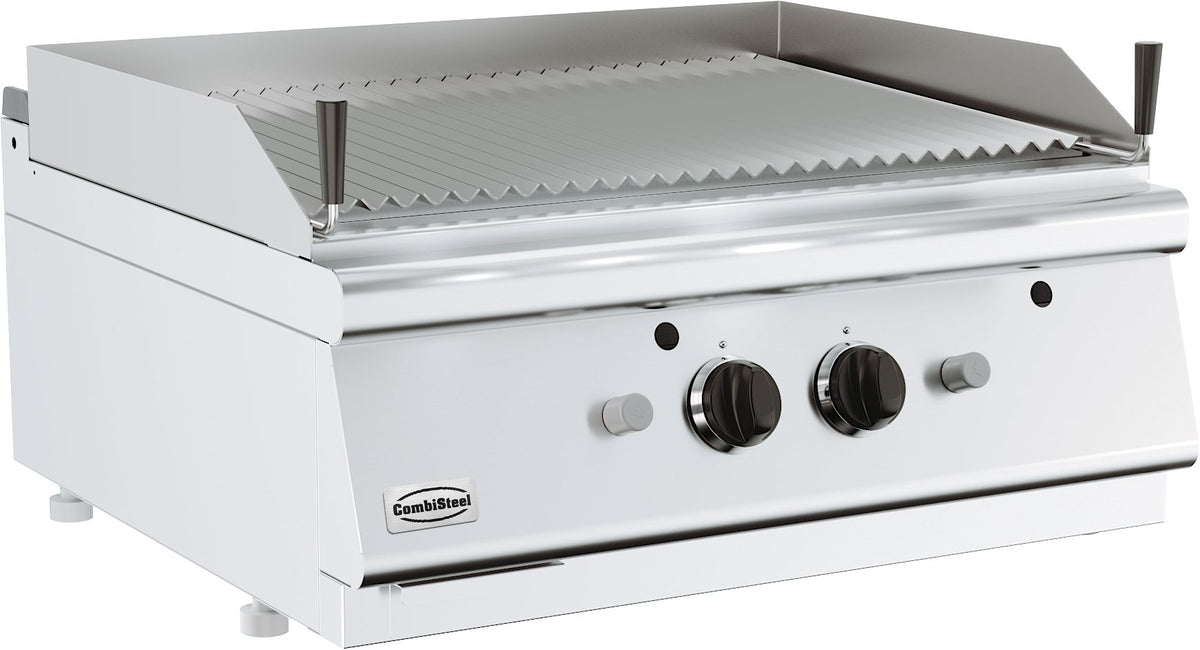 Base 700 grill pierre lavique gaz — Combisteel 7178.0280