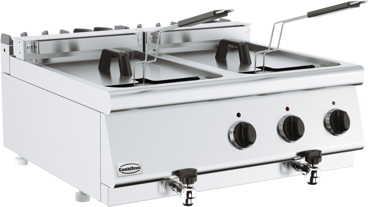 Base 700 friteuse électrique 2x10 L — Combisteel 7178.0290