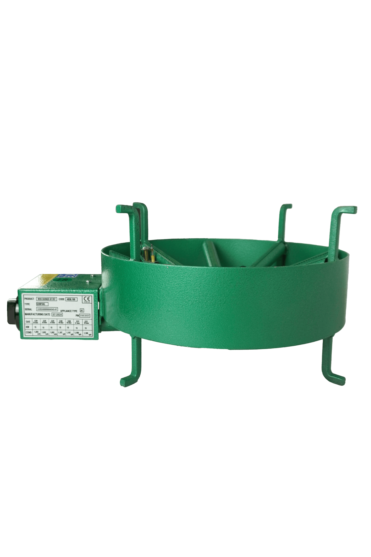 Brûleur à gaz ø380 mm 15kw — Combisteel 7178.1220