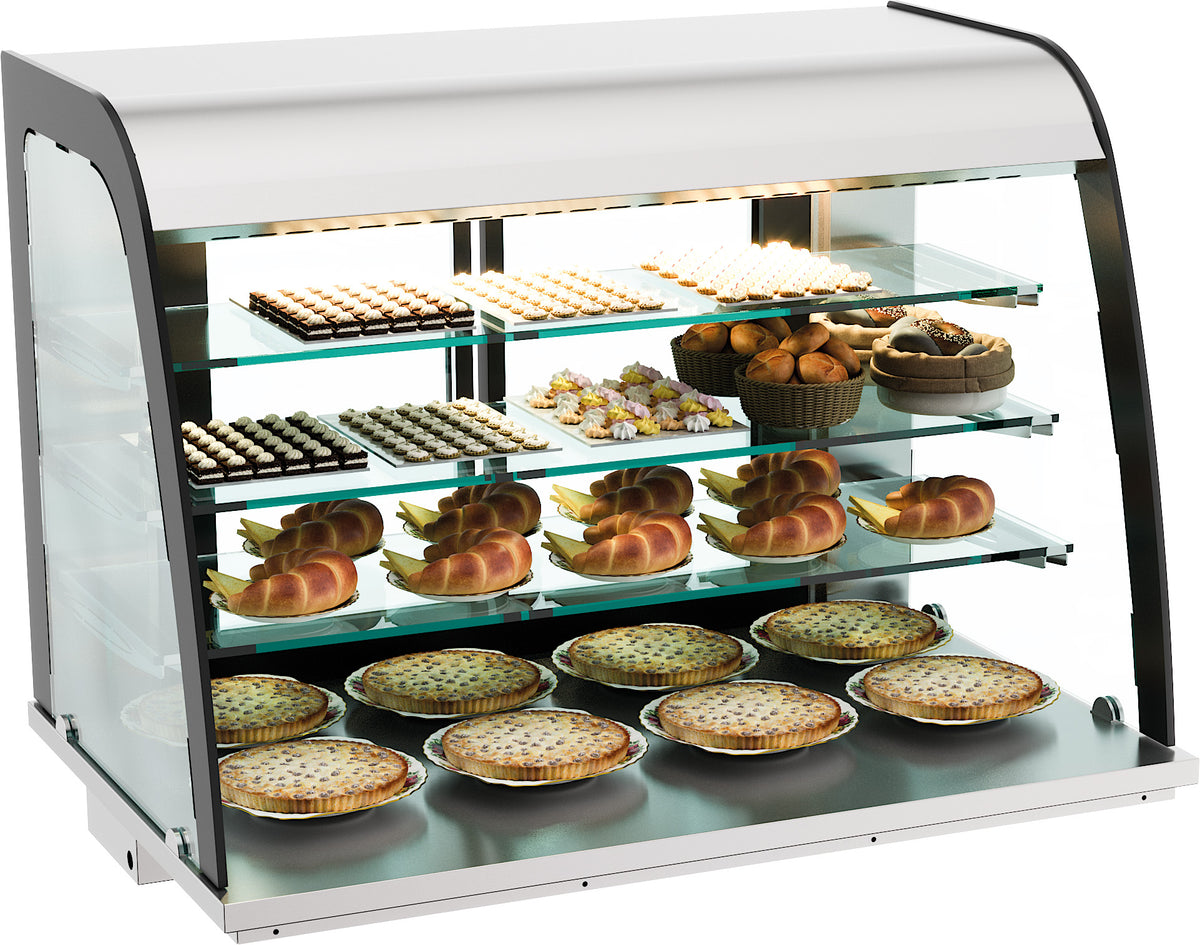 Drop-in vitrine neutre 140 L ouvert — Combisteel 7178.2030