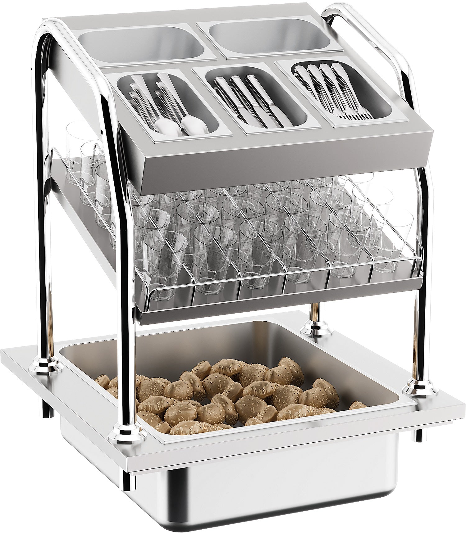 Drop-in unité pour couverts — Combisteel 7178.2105
