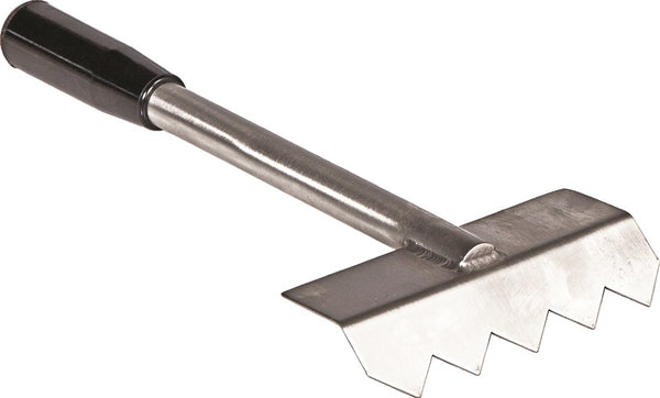 Base 700/900 grattoir pour grill pierre lavique rainuré — Combisteel 7178.9055
