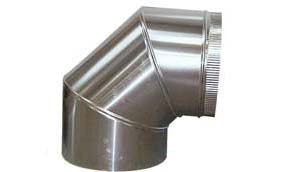 90° courbe en rond ø 400 — Combisteel 7220.0165