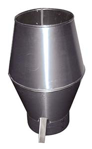 Hotte de déflecteur ronde ø 400 — Combisteel 7222.0400