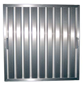 Filtre de lamelle 378x298mm — Combisteel 7227.1020