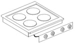 Cuisinière él. 4 pl. — Combisteel 7266.0030