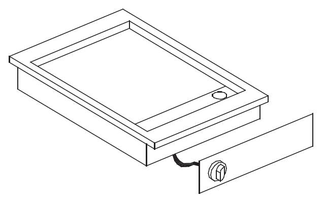 Plaques grill él. lisse 400v — Combisteel 7266.0045