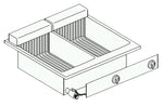 Friteuse él. 2x10 L — Combisteel 7266.0080