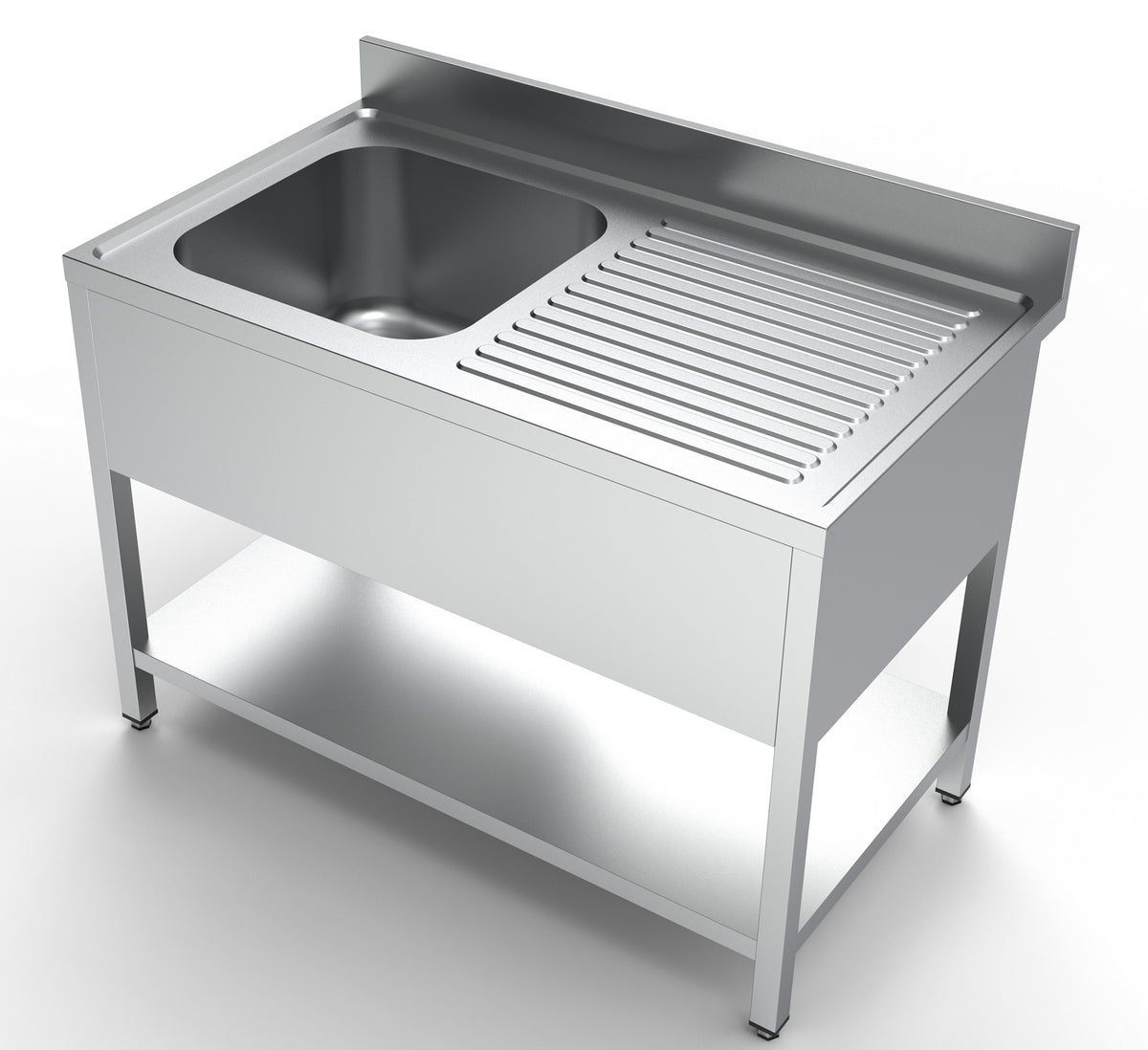 700 bloc-évier étagère 1 à gauche 1200 — Combisteel 7333.0830