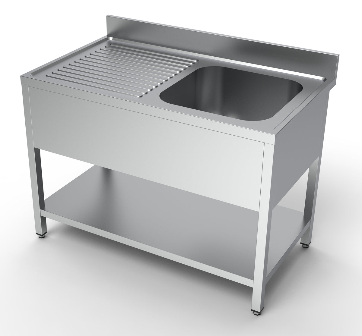 700 bloc-évier étagère 1 à droite 1200 — Combisteel 7333.0835