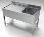 700 bloc-évier étagère 1 à droite 1400 — Combisteel 7333.0845