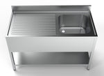 700 bloc-évier étagère 1 à droite 1400 — Combisteel 7333.0845