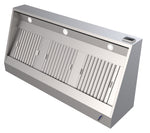 1100 hottes murales complet 1200 — Combisteel 7333.1105