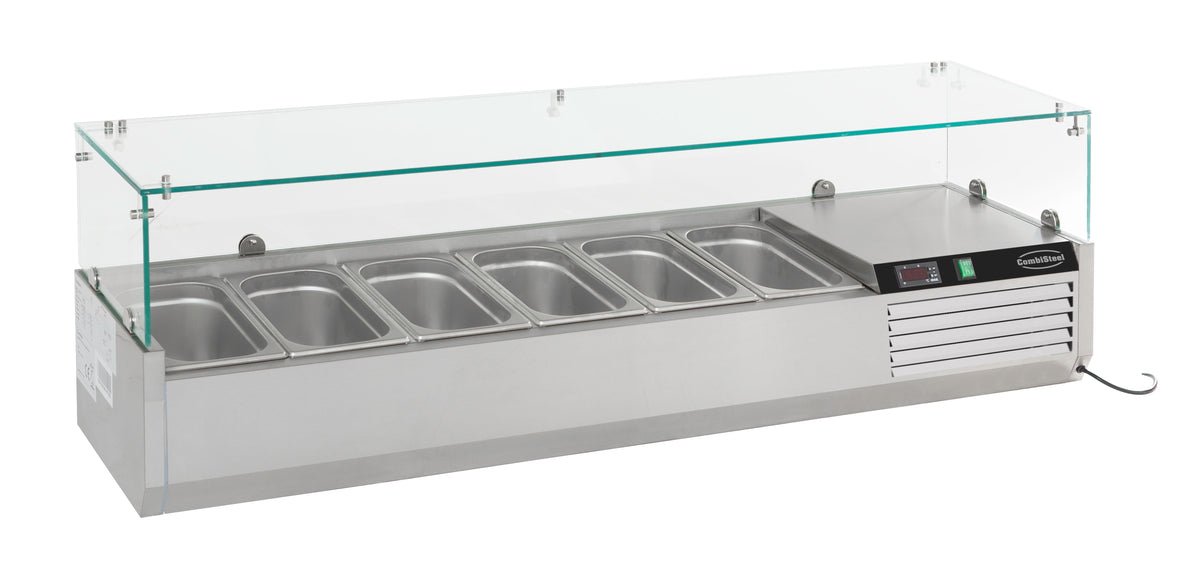Puits réfrigérée 1/3 GN x 6 — Combisteel 7450.0018