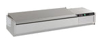 Puits réfrigérée couvercle en acier inox 1/4 GN x 10 — Combisteel 7450.0029
