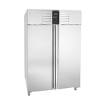 Réfrigérateur en acier inox 2 portes — Combisteel 7450.0074