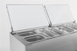 Saladette 2 portes 6x1/3gn récipient — Combisteel 7450.0102