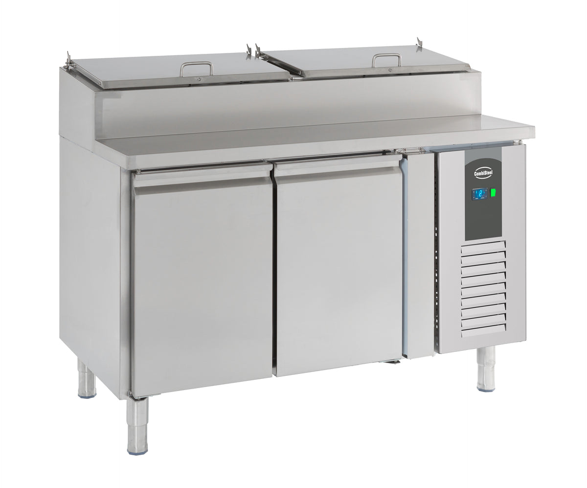 Saladette 2 portes 6x1/3gn récipient — Combisteel 7450.0102