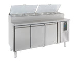 Saladette 3 portes 8x1/3gn récipient — Combisteel 7450.0104