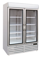 Congélateur 2 portes en verre — Combisteel 7450.0157