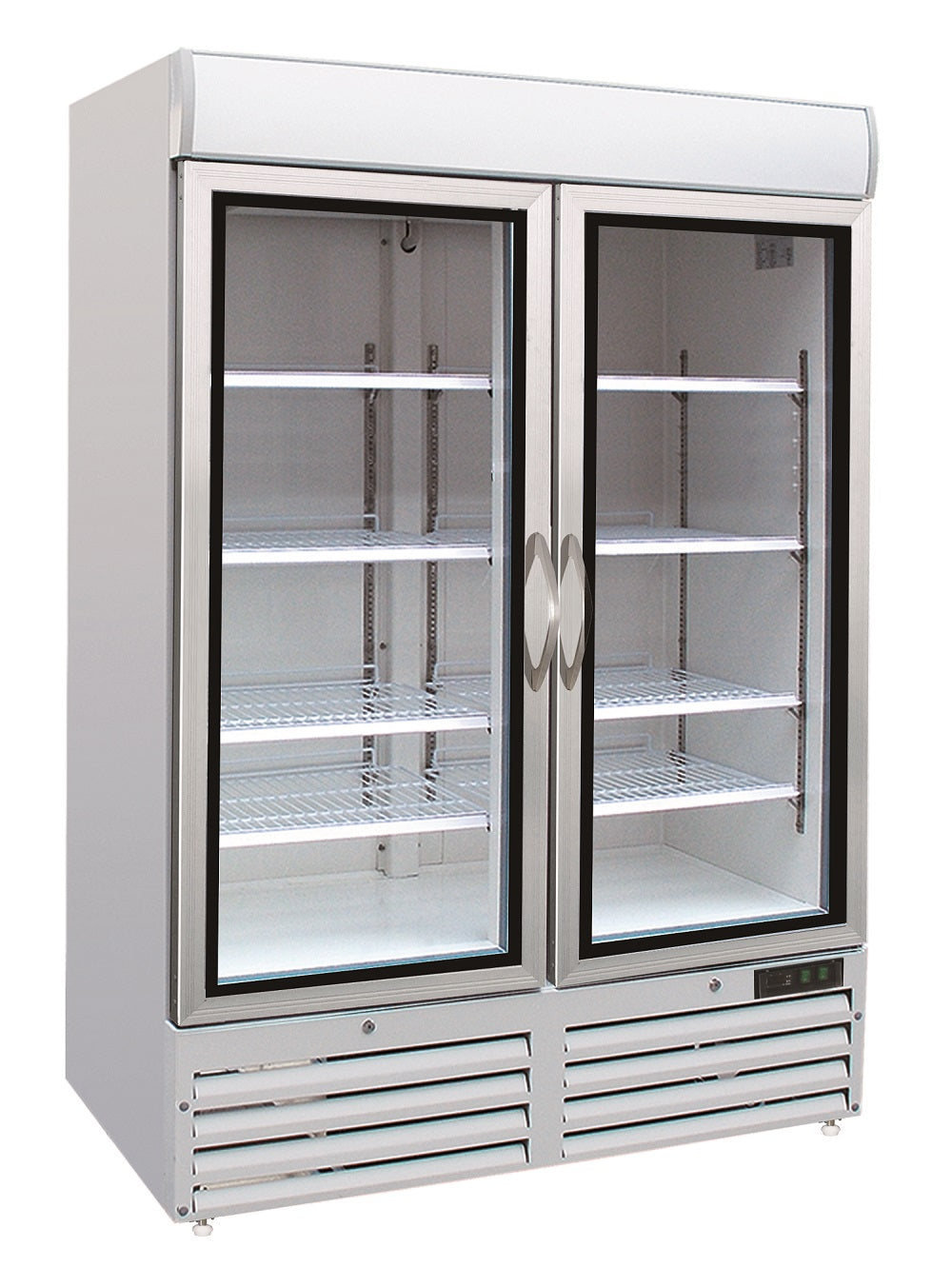 Congélateur 2 portes en verre — Combisteel 7450.0157