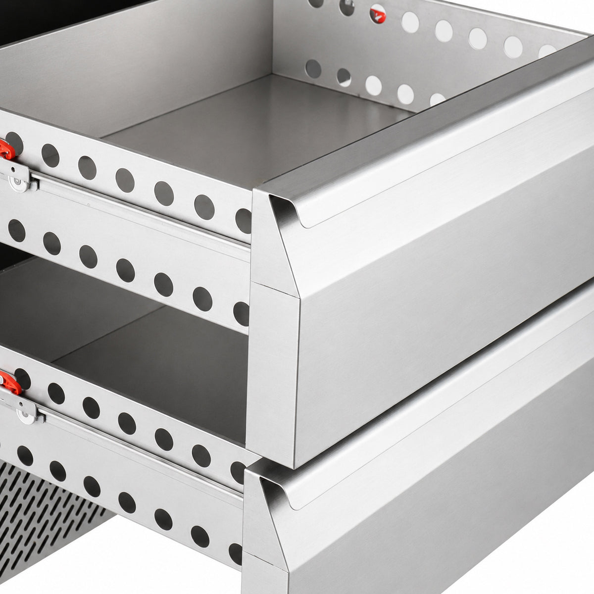 Table réfrigérée/congélateur commutable 2 tiroirs 4x 1/1gn — Combisteel 7450.0240