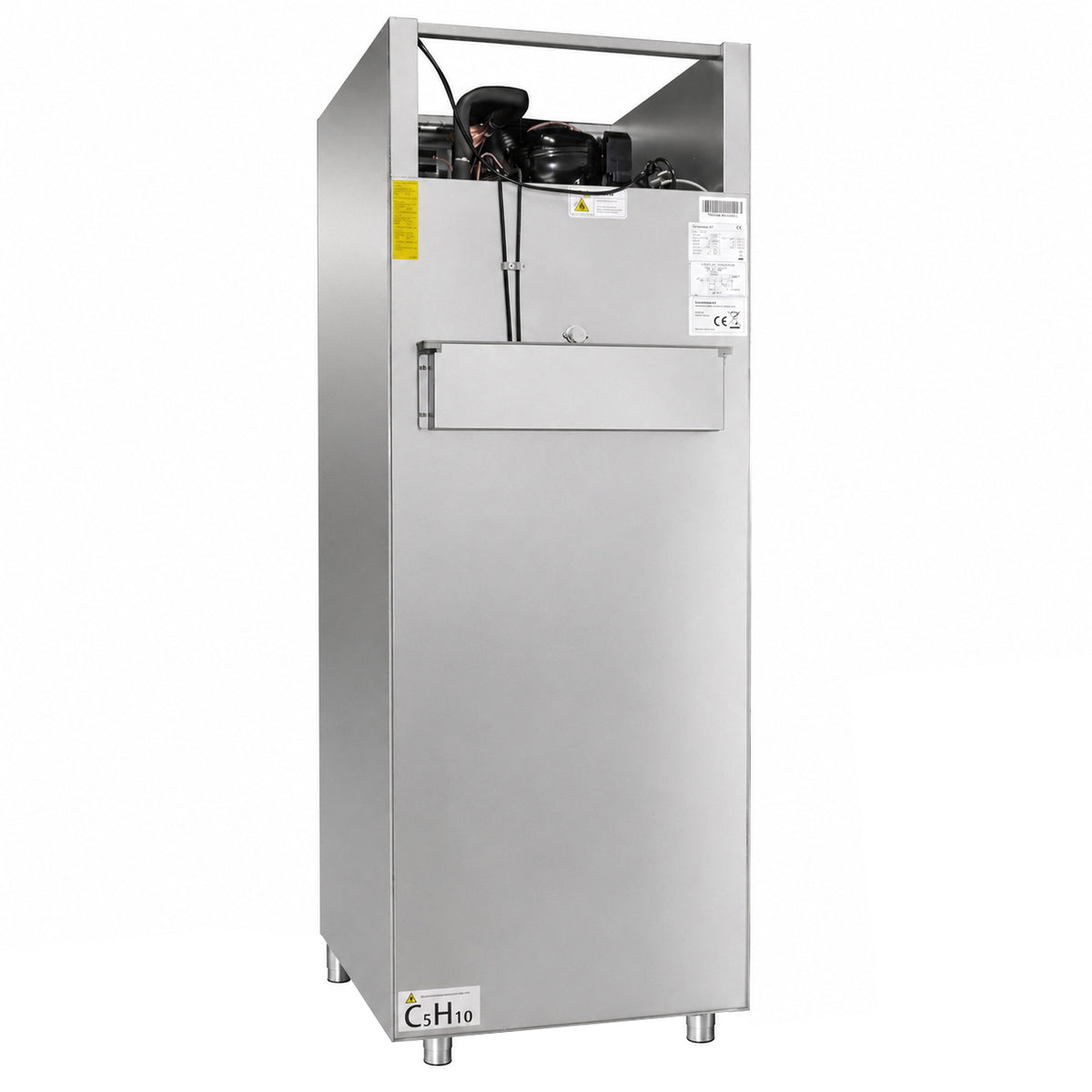 Réfrigérateur en acier inox 1 porte 560 L Energy Line — Combisteel 7450.0250