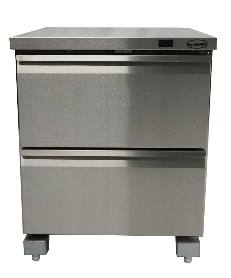 Congélateur en acier inox 2 tiroirs — Combisteel 7450.0265