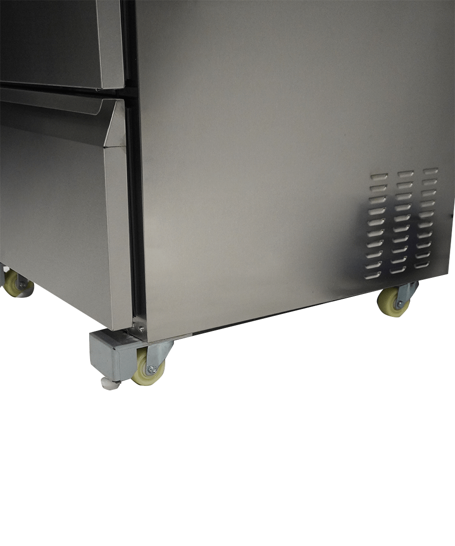 Congélateur en acier inox 2 tiroirs — Combisteel 7450.0265