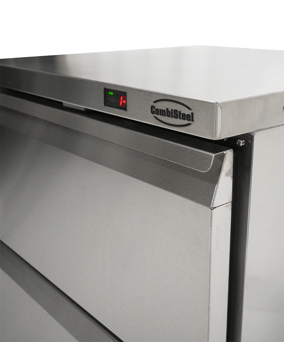 Congélateur en acier inox 2 tiroirs — Combisteel 7450.0265