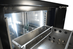Arrière bar réfrigérée noir 2 portes et 2 tiroirs — Combisteel 7450.0321